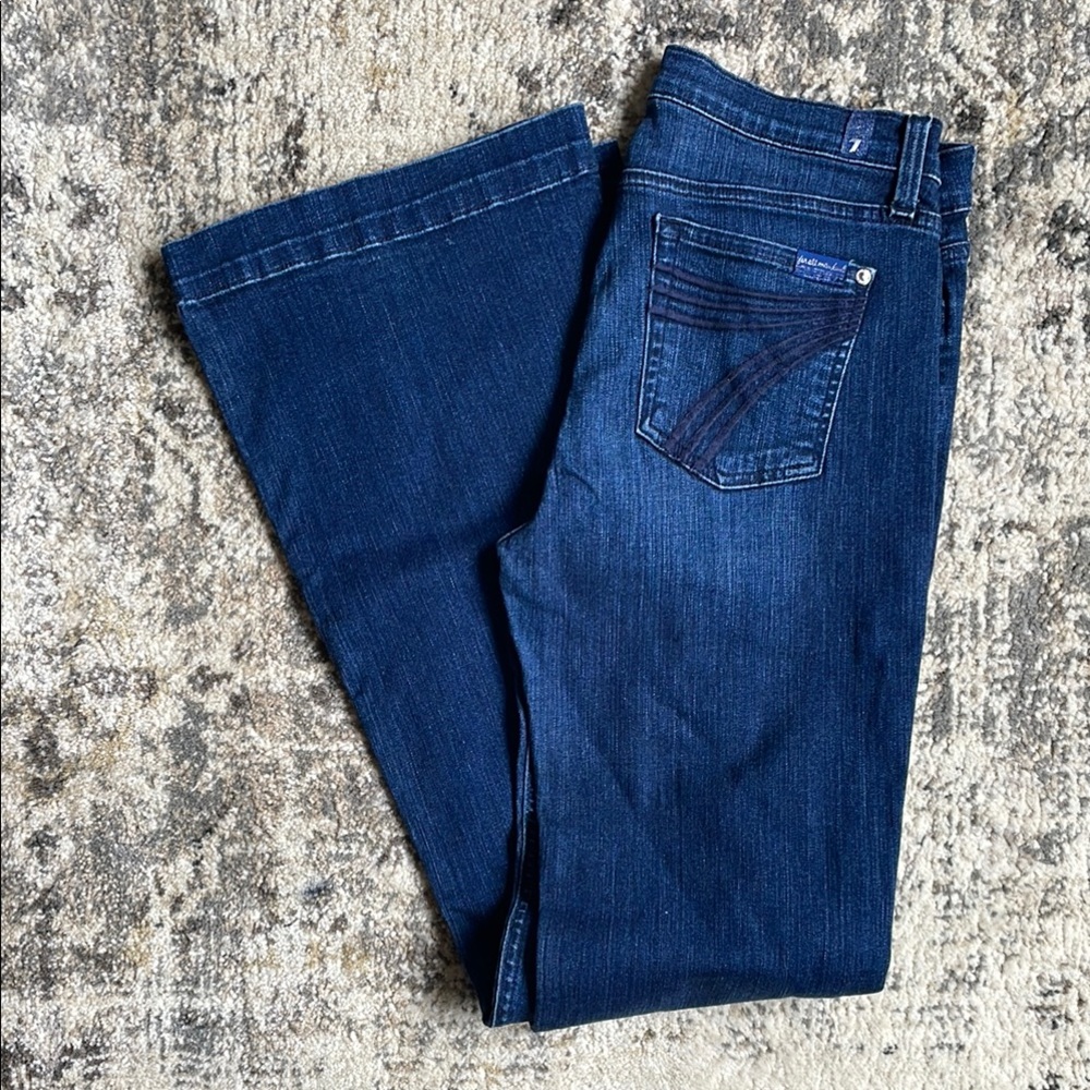 7 For All Mankind Dojo Wide Leg Jeans